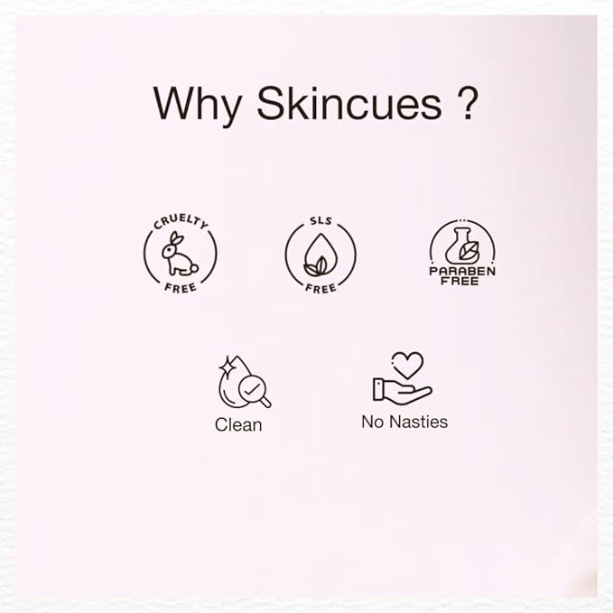 Skincues Hydrating Cream Cleanser For All Skin Types | 100 ML | Enriched with Watermelon extracts & Hyaluronic Acid | Cream to Face Cleanser For Glowing & Refreshing Skin