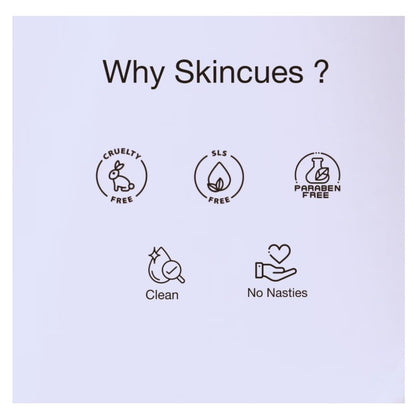 Skincues Essentials| Set of 4| Face cleanser| Sunscreen | Serum | Sleeping mask