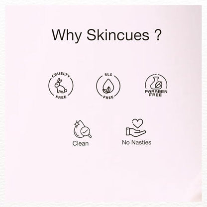 Skincues Hydrating Cream Cleanser For All Skin Types | 100 ML | Enriched with Watermelon extracts & Hyaluronic Acid | Cream to Face Cleanser For Glowing & Refreshing Skin