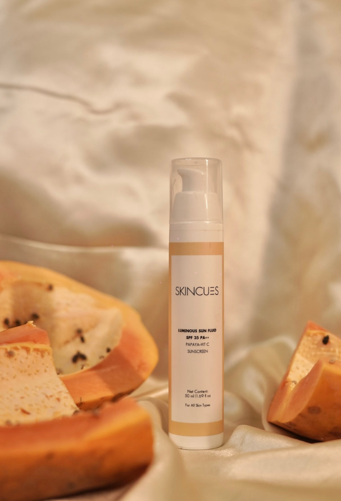 Skincues Luminous Sun Fluid SPF 35 PA++